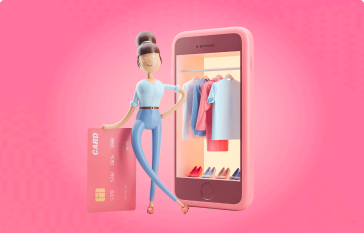 Make an online purchase.